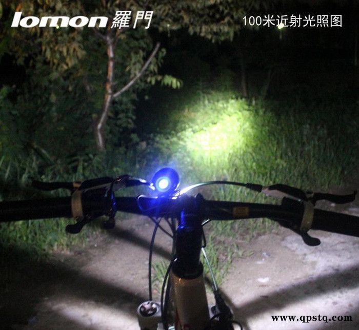 罗门骑行 强光可充电山地自行车灯 **solarstor图3