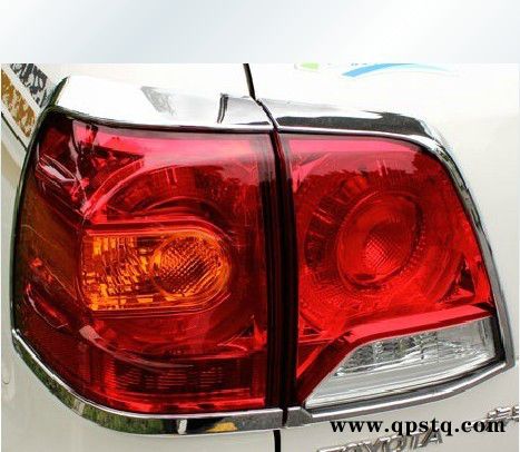 12-15款兰德酷路泽尾灯罩 丰田LC200后灯框 陆地巡洋舰尾灯框饰条图5