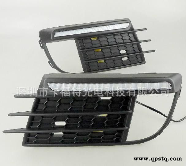 13款大众途观雾灯 LED日间行车灯 原装位日行灯 夜行灯 杠灯图3