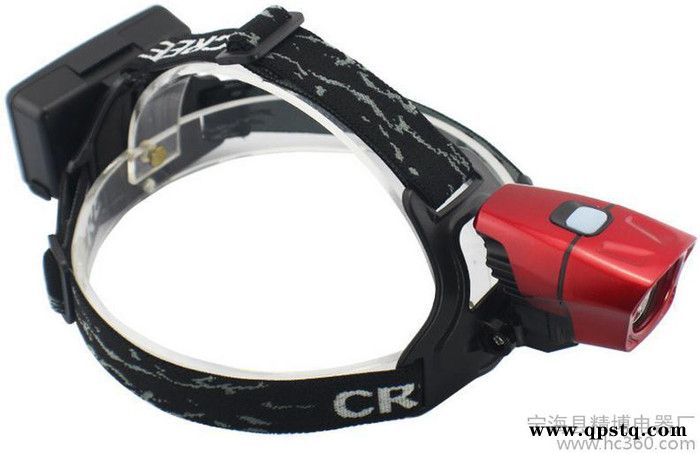 Cree强光LED头灯 充电锂电池手电筒双用自行车灯图3