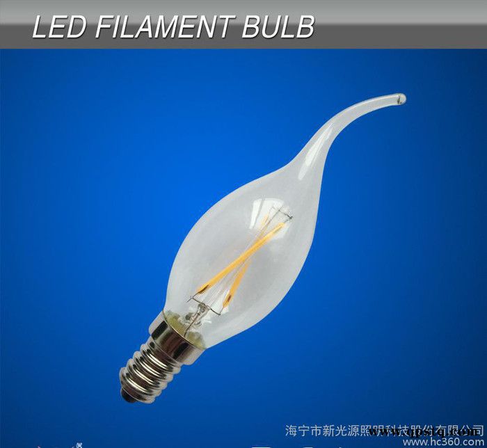 3.0W LED灯丝灯 C35T拉尾灯丝灯图3