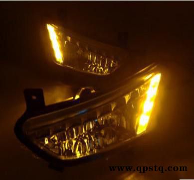 13款五菱宏光雾灯 专用LED日间行车灯 带黄光转向 日行灯图3