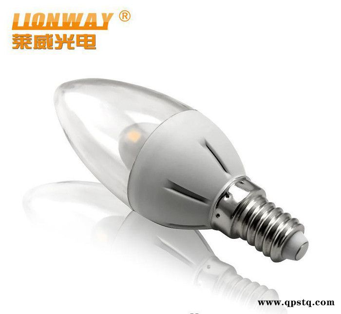 LED蜡烛灯泡 球泡灯 E14E27拉尾灯泡 led尖泡 小图2