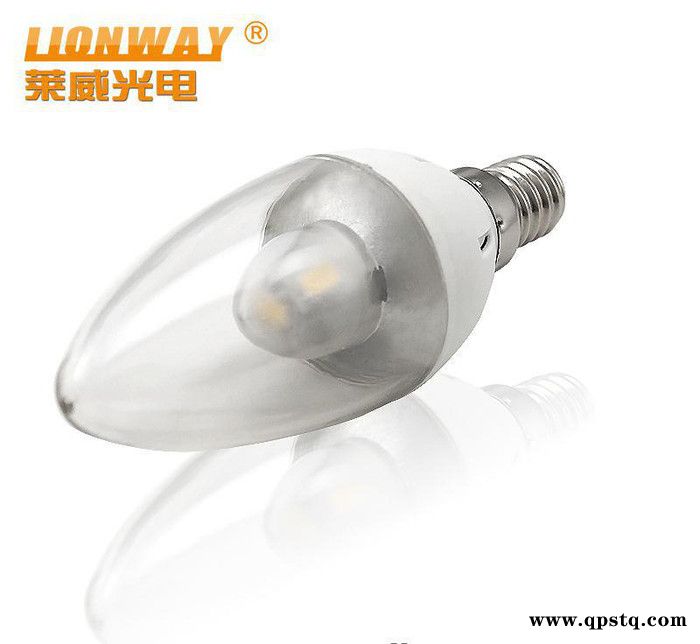 LED蜡烛灯泡 球泡灯 E14E27拉尾灯泡 led尖泡 小图3