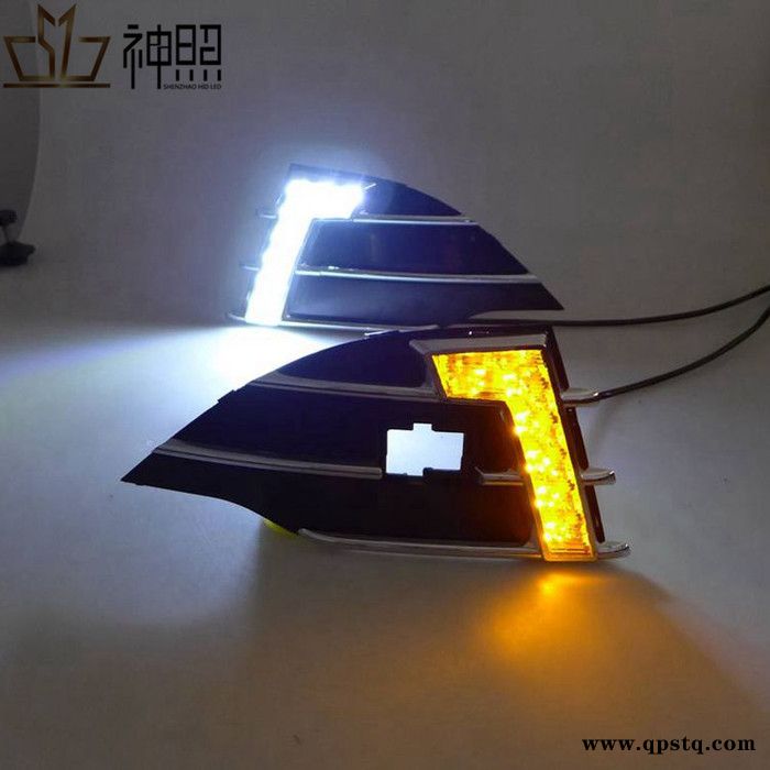 2013特价光导福特翼虎改装雾灯专用日行灯 LED日间行车灯高亮杠灯图2