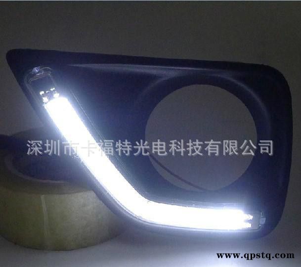 10-13款丰田锐志风尚版雾灯 高配LED光导日间行车灯 日行 杠图2