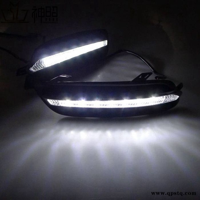 10-12日产天籁专用日行灯 LED日间行车灯 7灯珠日行灯 杠灯雾灯图3