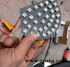 批发定制 超高亮度超低光衰 5mm食人鱼红光 车尾灯食人鱼led灯珠 可以定制图3