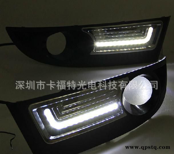 雪佛兰新景程雾灯 专用LED日间行车灯 栅栏格杠 日行灯 夜行图3