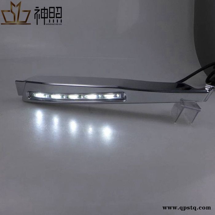 08-10年捷豹XF电镀雾灯 专用LED日间行车灯 栅栏格杠灯 日行灯图3