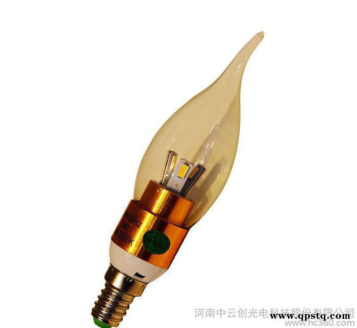 中云创大量LED拉尾灯 LED蜡烛灯 拉尾球泡灯 水晶灯泡图2