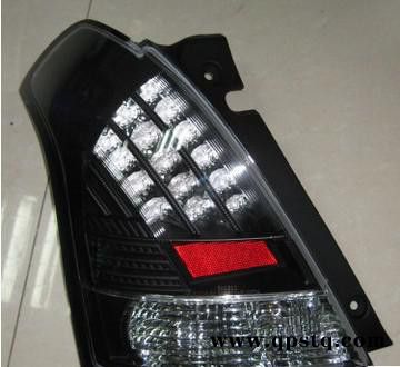 铃木雨燕改装LED尾灯总成 LED刹车灯 倒车灯 LED行车灯 转向灯图2