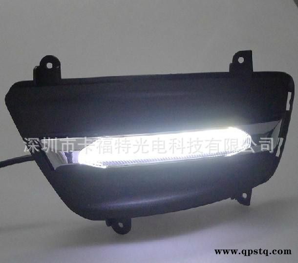 起亚新佳乐改装雾灯 专用LED日间行车灯 LED日行灯 夜行灯 杠图3