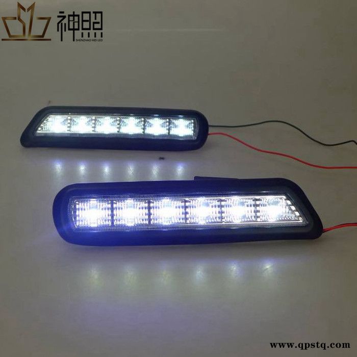 10 11 12款三菱劲炫ASX改装雾灯 专用LED日间行车灯 日行灯 杠灯图3