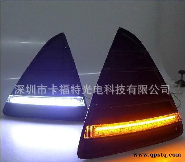 12款福特福克斯雾灯 专用LED日间行车灯 日行灯 LED转向 杠图3