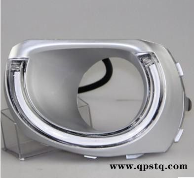 2012款斯巴鲁傲虎雾灯 专用LED日间行车灯 光导天使眼日行灯图2