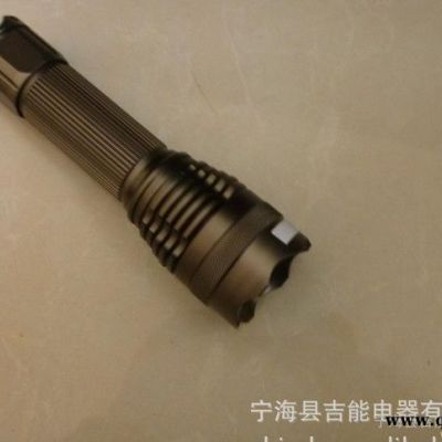 LED高亮强光手电筒 Q5 T6强光 自行车灯 可定制log