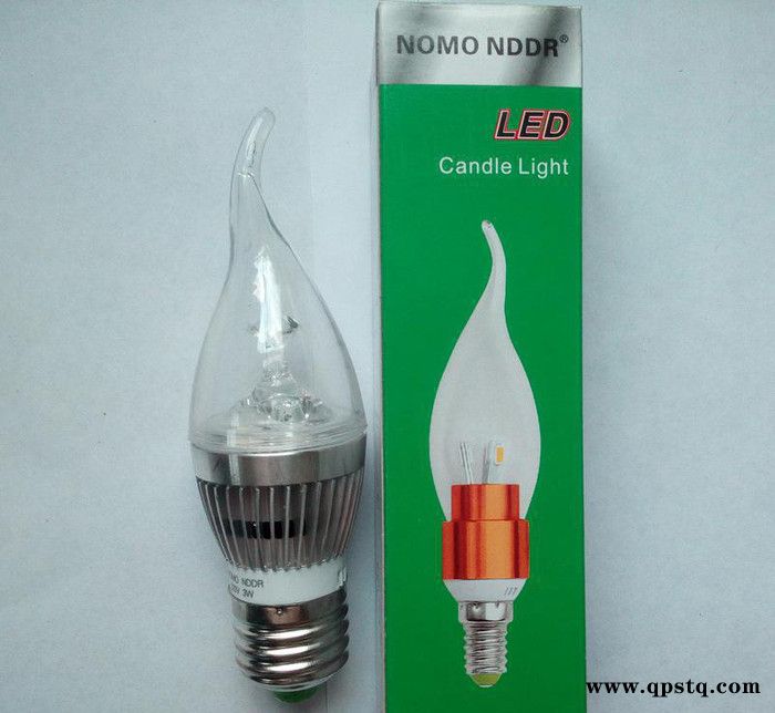 led蜡尾灯 led蜡烛灯 E14大功率蜡烛灯图1