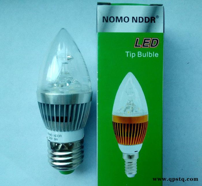 led蜡尾灯 led蜡烛灯 E14大功率蜡烛灯图3