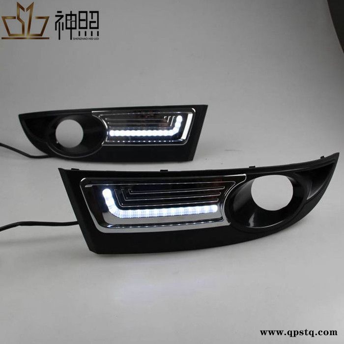 供应雪佛兰新景程雾灯 专用LED日间行车灯 栅栏格杠灯 日行灯 夜行灯图3