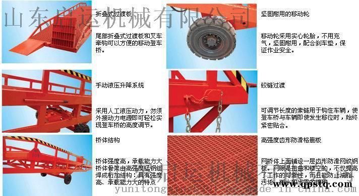 上海市闸北区 虹口区直销启运移动式登车桥 装卸平台 固定式登车桥 大吨位登车桥图5