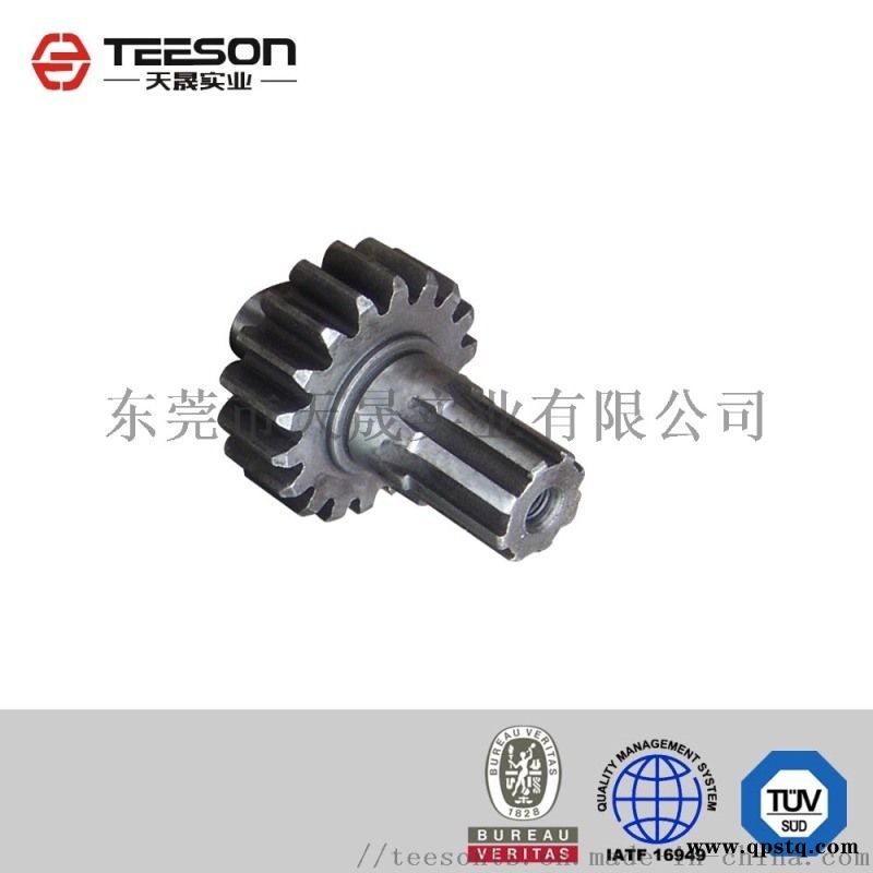 定制20CrMo合金钢非标长齿轮轴图4