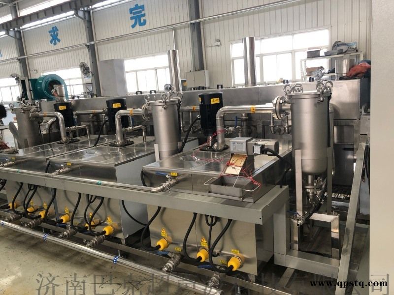 凸轮轴轴承盖，压铸铝件，压铸铁件通过式喷淋清洗机图4