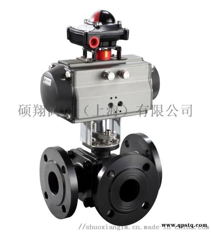 气动三通、四通球阀硕翔阀门图5