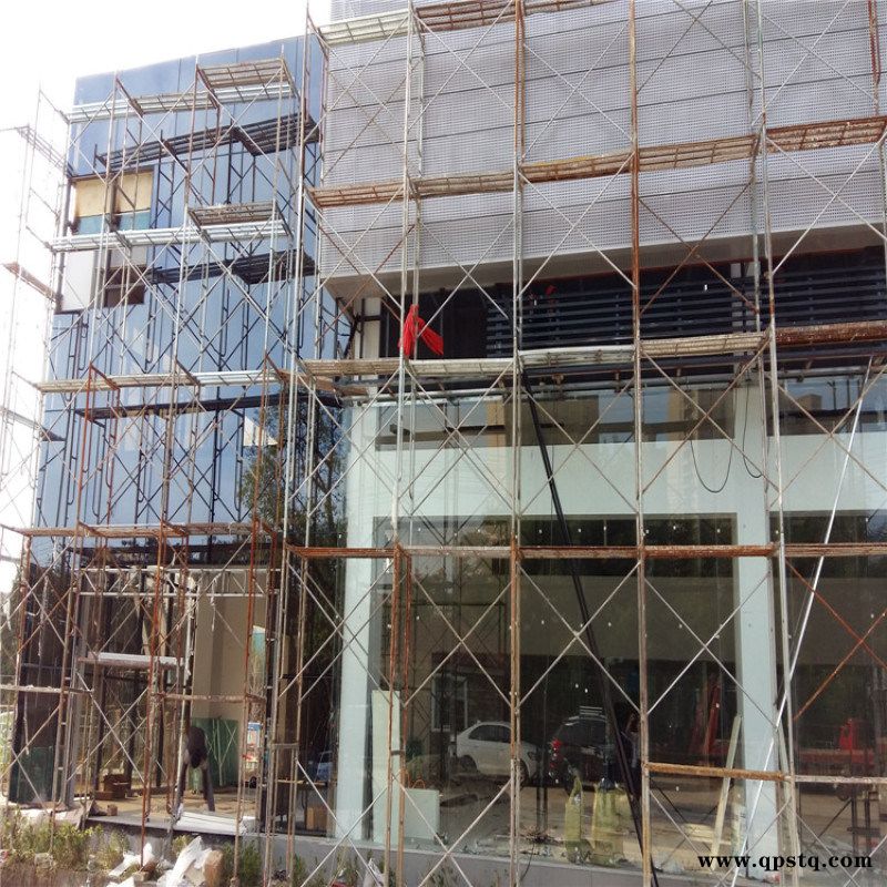 外墙装饰冲孔板/传祺展厅门头冲孔板时尚大气图3