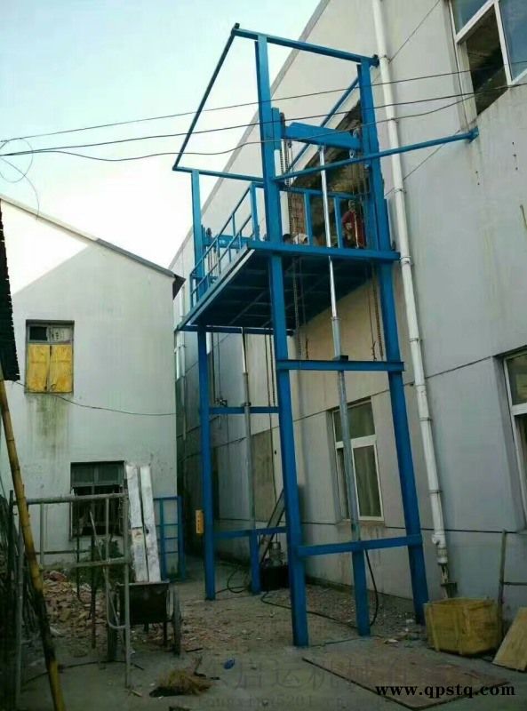 启运货梯定制厂家直销内蒙甘肃大吨位载货电梯升降平台图4