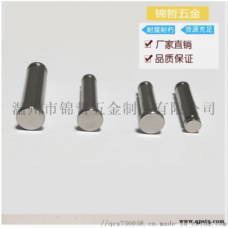厂家非标定制 平头打孔销轴不锈钢定位销钉图3