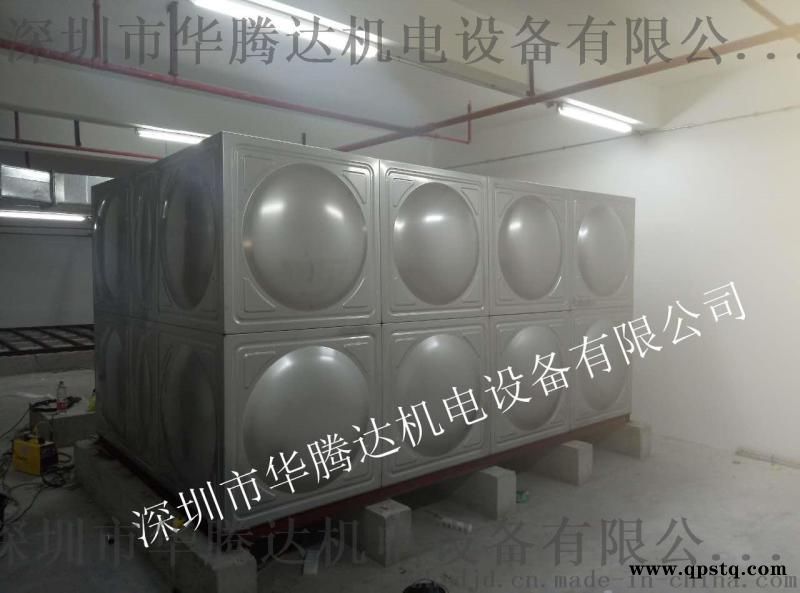 中山不锈钢水箱厂家直销,高位消防水箱定制。图4