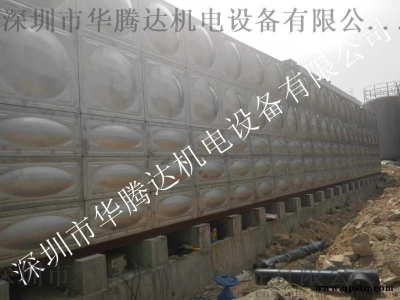 中山不锈钢水箱厂家直销,高位消防水箱定制。图3