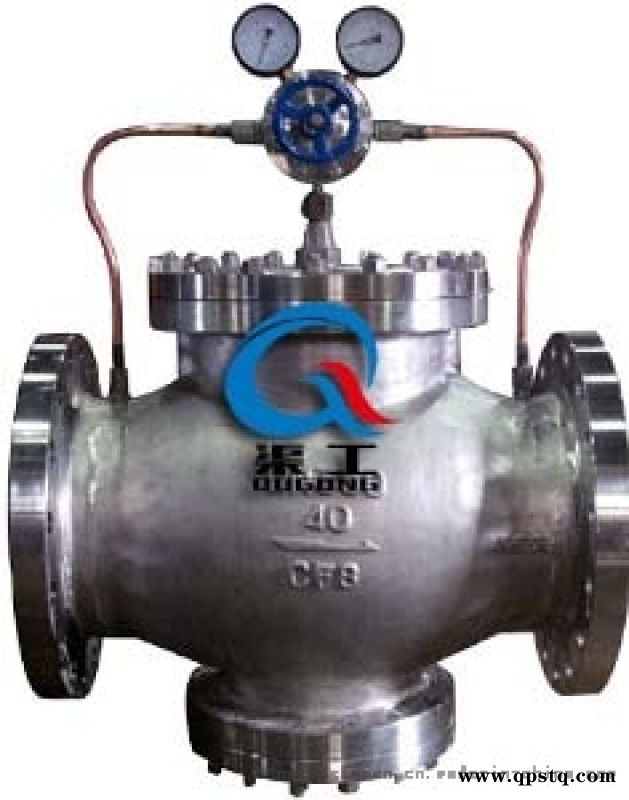 YK43先导式活塞式气体减压阀图2