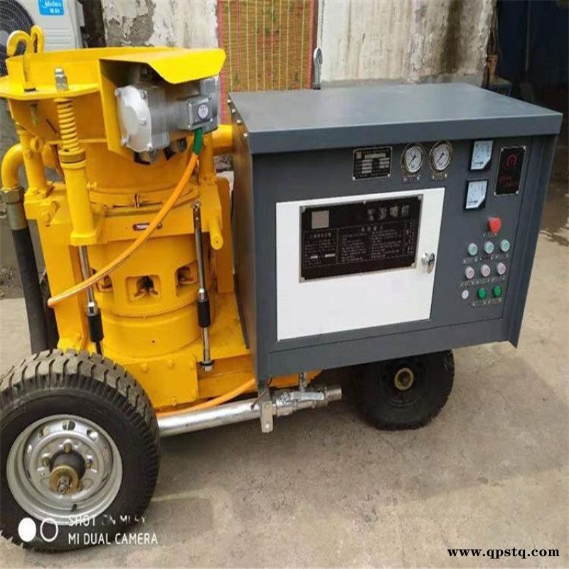 湖南岳阳活塞式混凝土湿喷机/边坡支护湿喷机哪家买图4