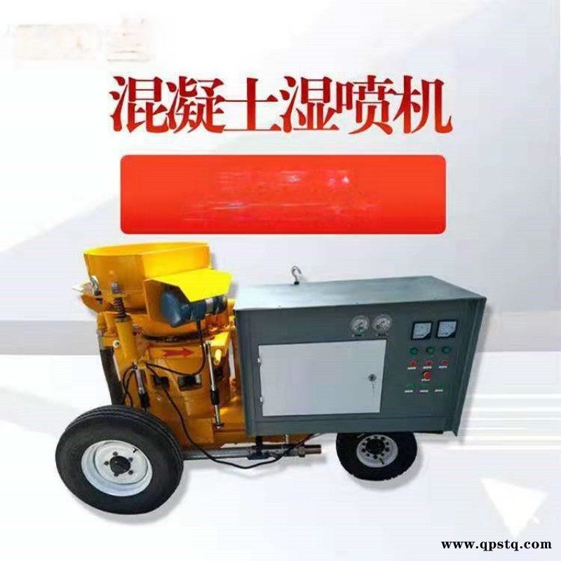 湖南岳阳活塞式混凝土湿喷机/边坡支护湿喷机哪家买图2