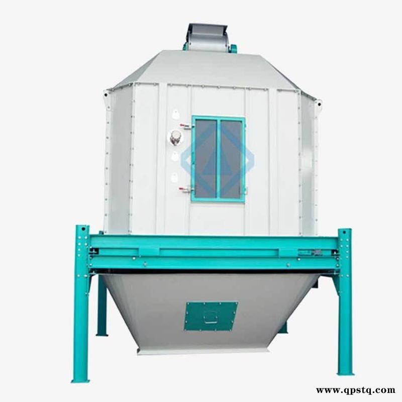 逆流式饲料冷却器 大型饲料生产线颗粒机造粒 饲料冷却机图3