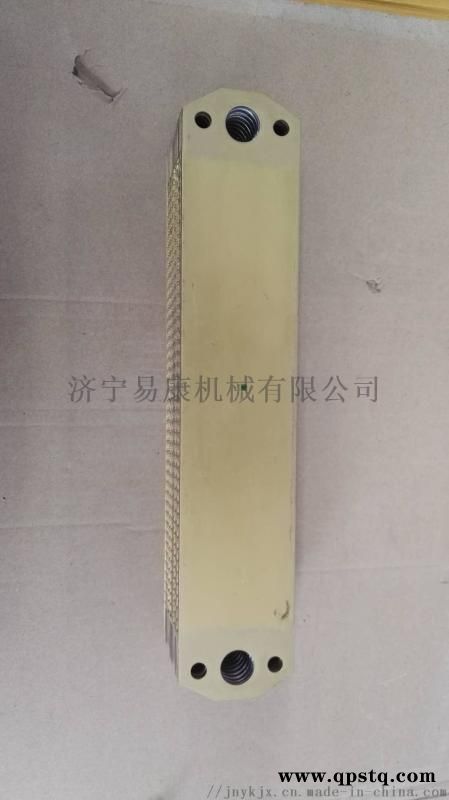 陕汽重卡发动机ISX15-600机油冷却器芯图2