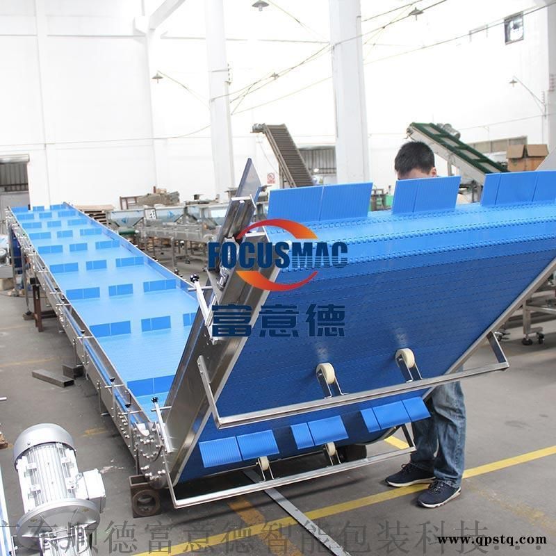 加工定制不锈钢链板输送机食品皮带传送机械图3