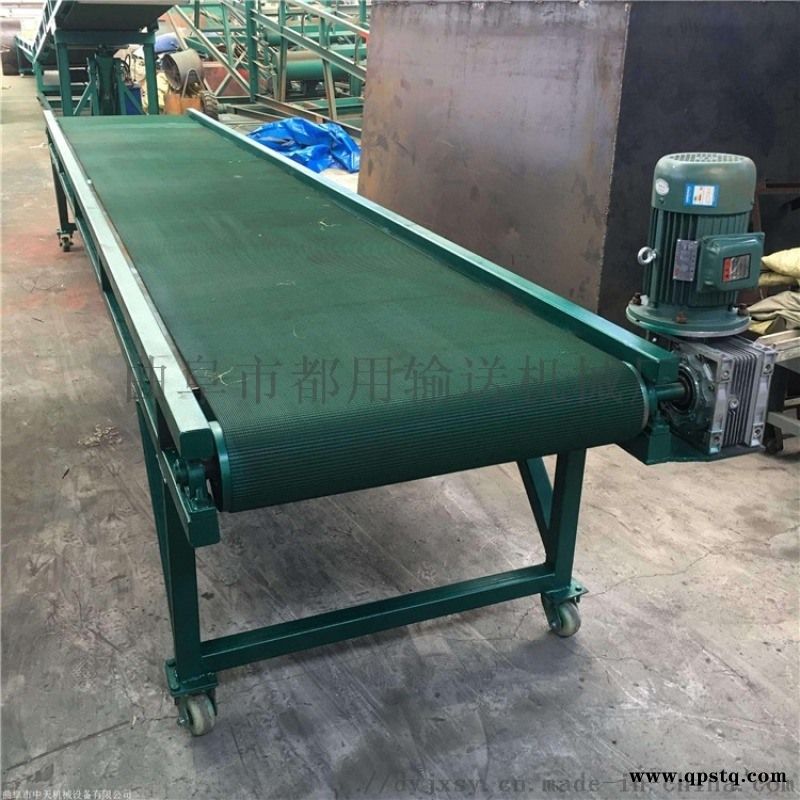 加厚胶带传送机大型皮带 圣兴利 防滑式散料输送机图4
