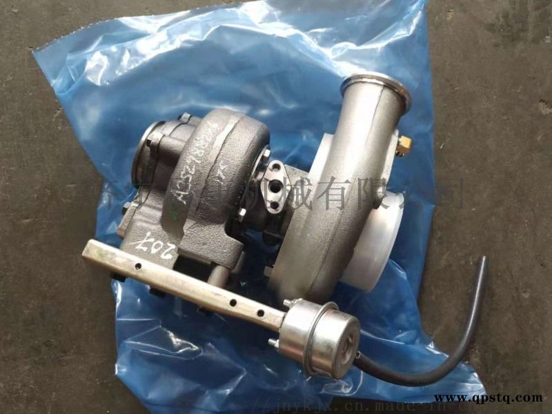 PC200-8增压器 挖机6D107发动机图2