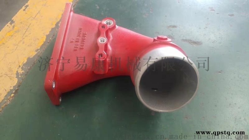 旋挖钻QSX15发动机进气管 康明斯进气管图2