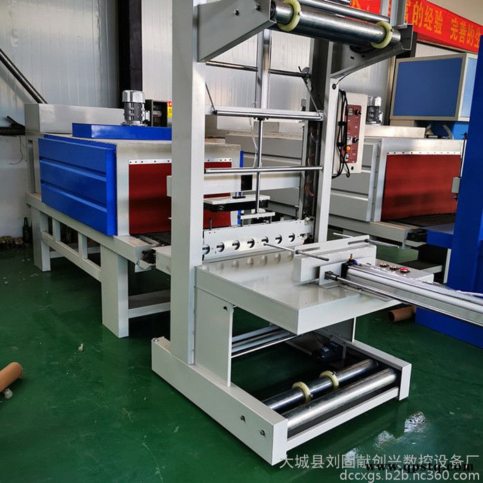 生产袖口式热收缩包装机 矿泉水饮料膜包机 PE膜收缩封口机 套膜封切包装机图2