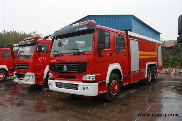 红岩消防车厂牌型号 德国曼消防车防冻液水箱 普通人可以买消防车吗图2