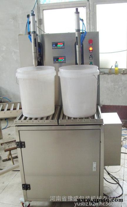 低价批发20公斤防冻液液称重定量灌装机大桶润滑油涂料灌装机图2