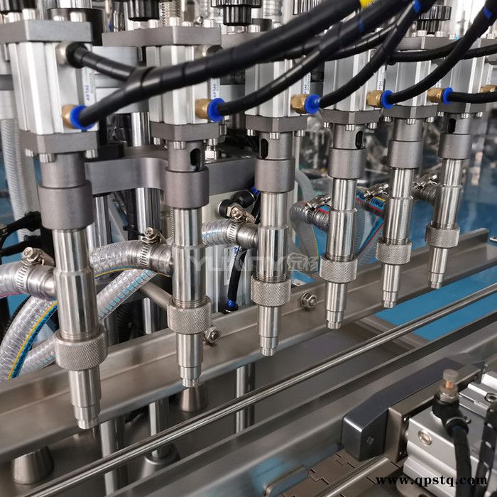 远杨机械 全自动膏体液体灌装机生产流水线 机油防冻液洗车液定量分装机图6