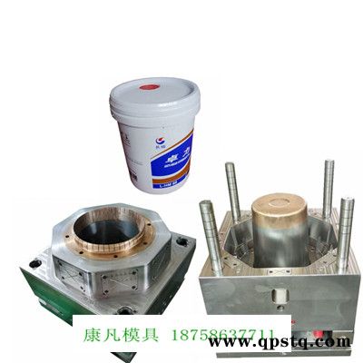 高质量塑料桶模具，10升防冻液桶模具 20公斤密封机油桶模具图7