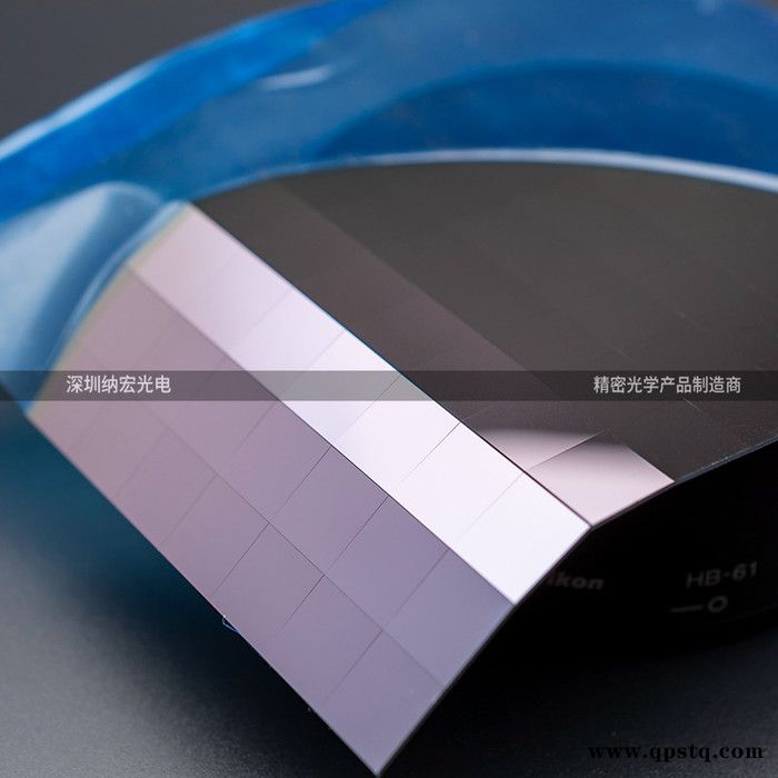 纳宏镀膜厂家大量供应 硅光子传感器管帽滤光片图3