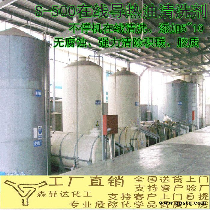 高温导热油在线清洗剂、在线积碳清洗剂、导热油管结胶清洗剂 高温清洗图2