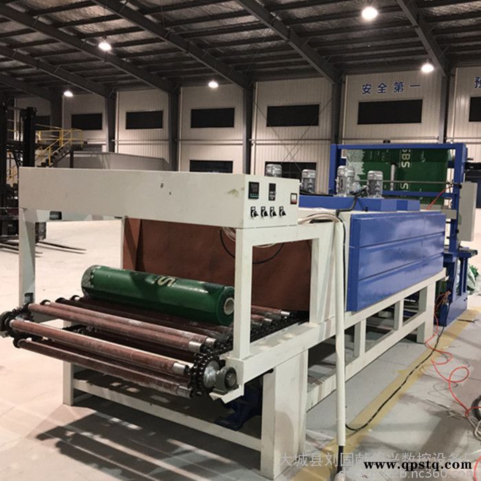 纸箱覆膜热缩机 玻璃水防冻液套膜机 袖口式包装机图2